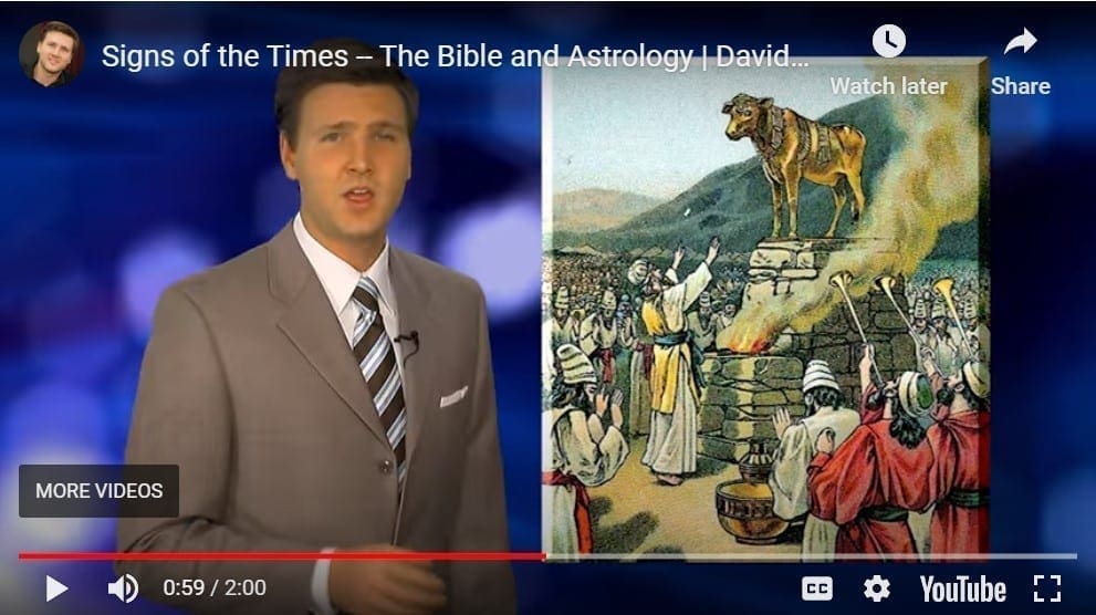 Signs of the Times, Bible and Astrology YouTube still