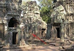 Ta Prohm Temple Cambodia ca. 1186 A.D.