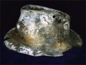 fossilized bowler hat rapid petrification took place