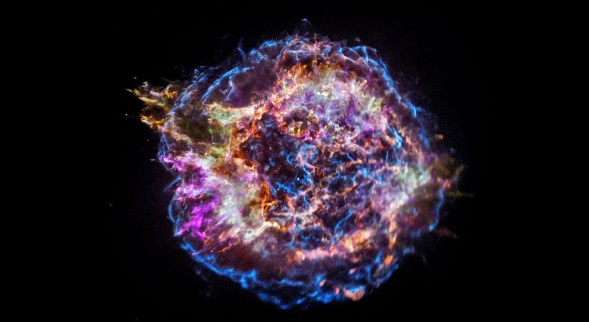 Supernova Remnant, photo credit NASA Chandra X-ray Observatory