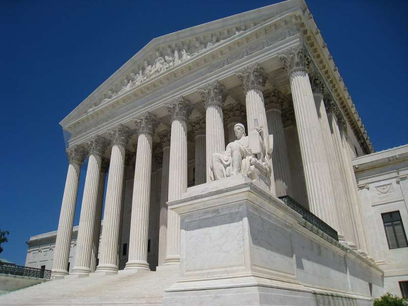 Facade of the Supreme Courthouse