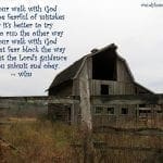 Wendy's poem with an old barn photo