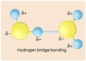 Two water molecules with bonding between an Oxygen and Hydrogen atom: ID 78851518 © Inkoly | Dreamstime.com
