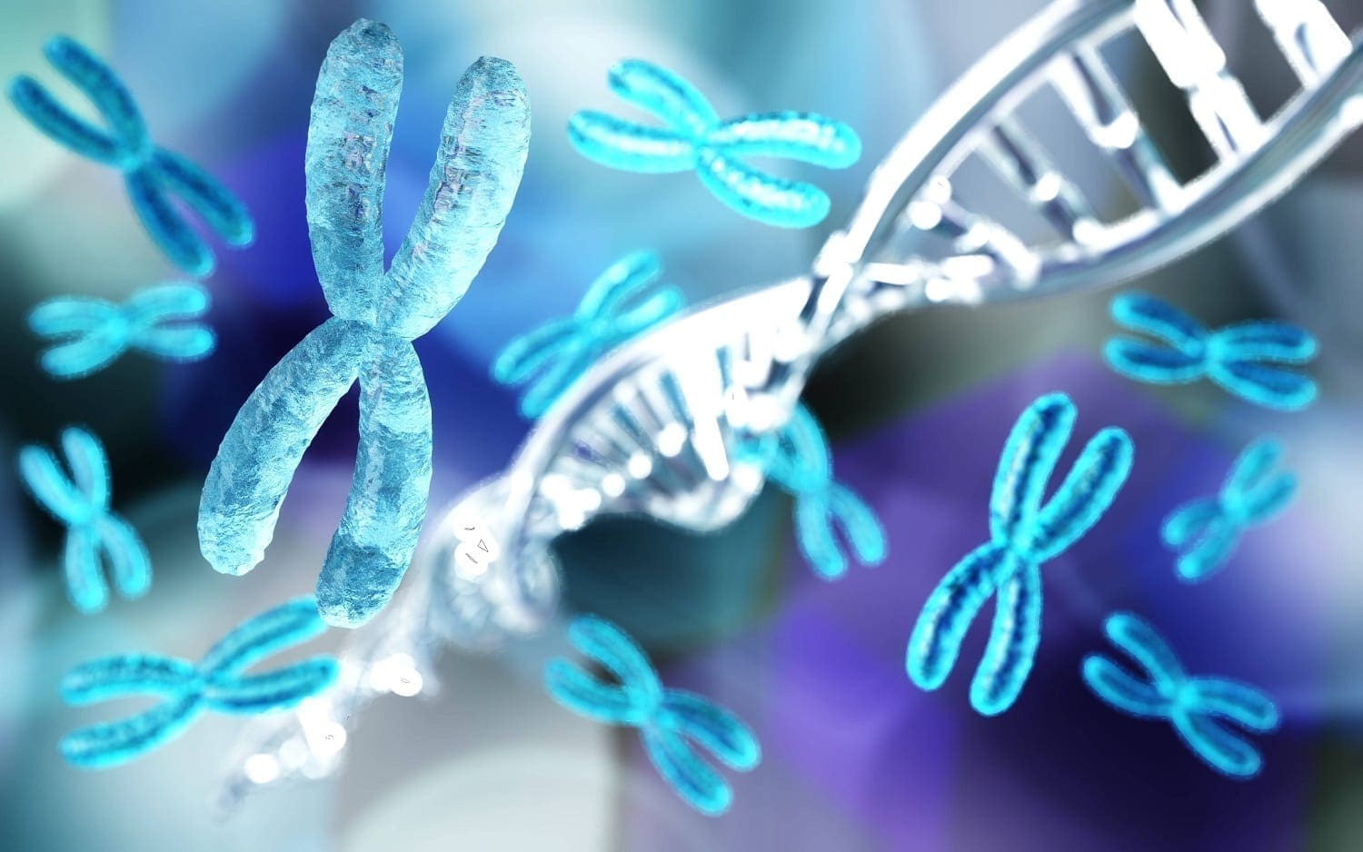 Chromosomes and DNA spirals: ID 141572715 © Stanislav Rykunov | Dreamstime.com