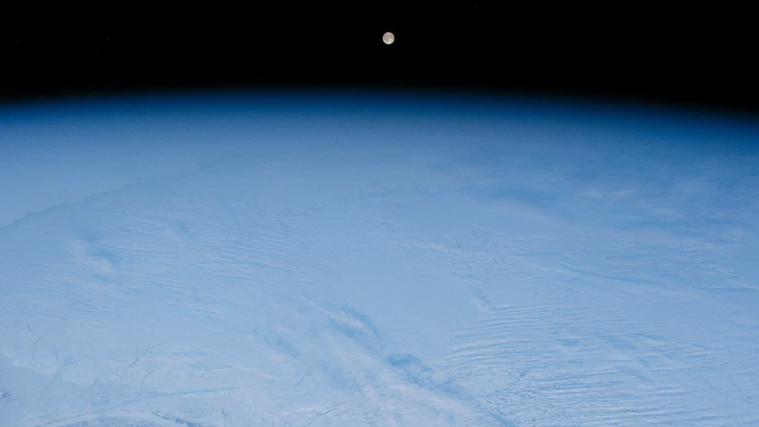 Winter over Hudson Bay, photo credit: NASA