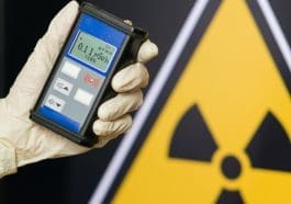 Handheld Geiger counter with radioactive warning sign: Photo 115596517 © Filin174 | Dreamstime.com